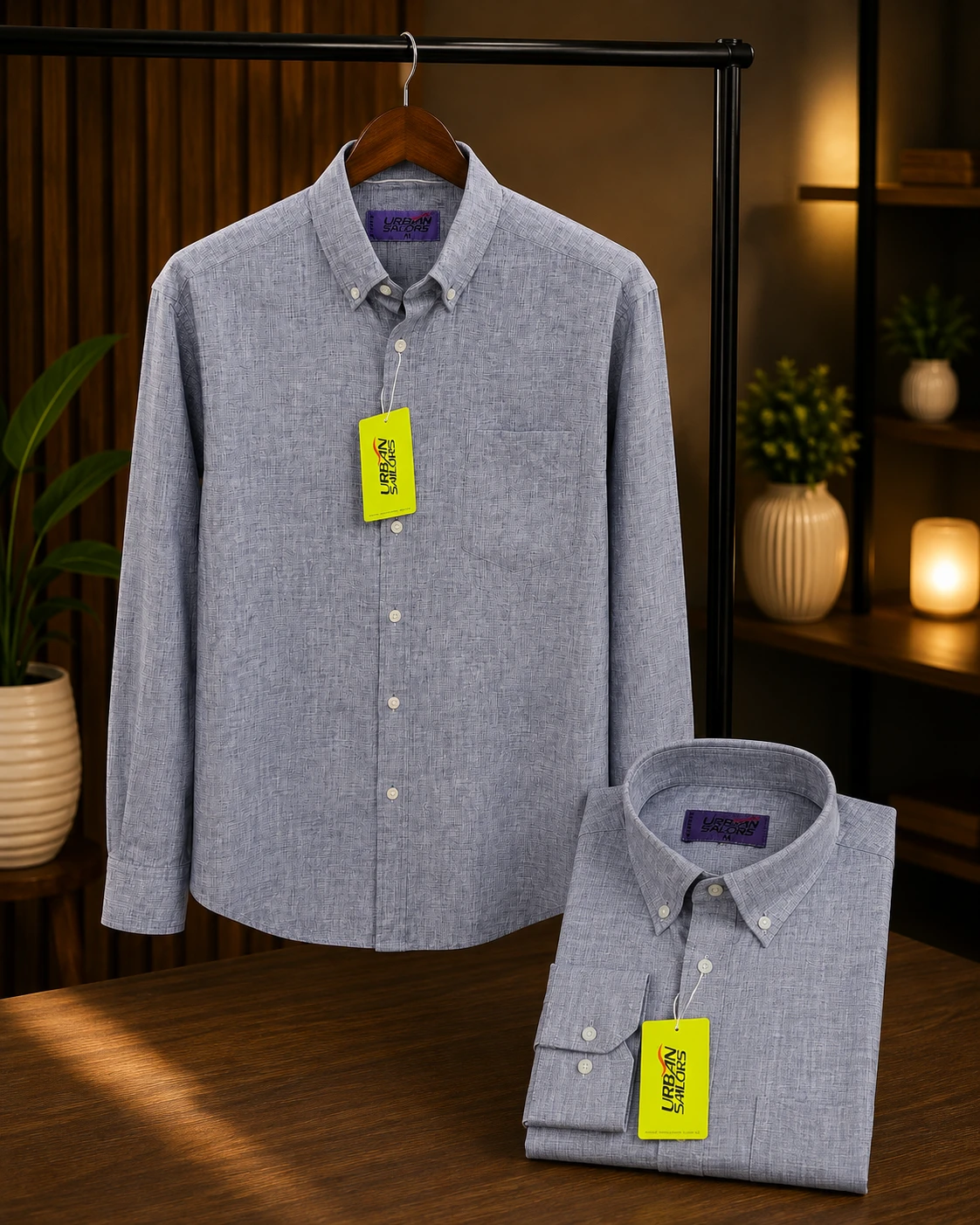 export shirt 100% cotton