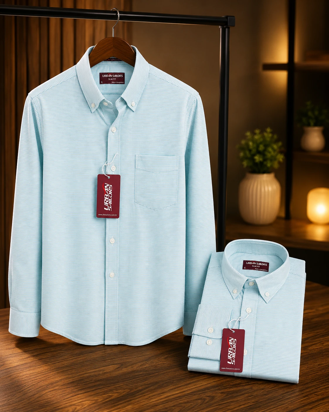 export shirt 100% cotton