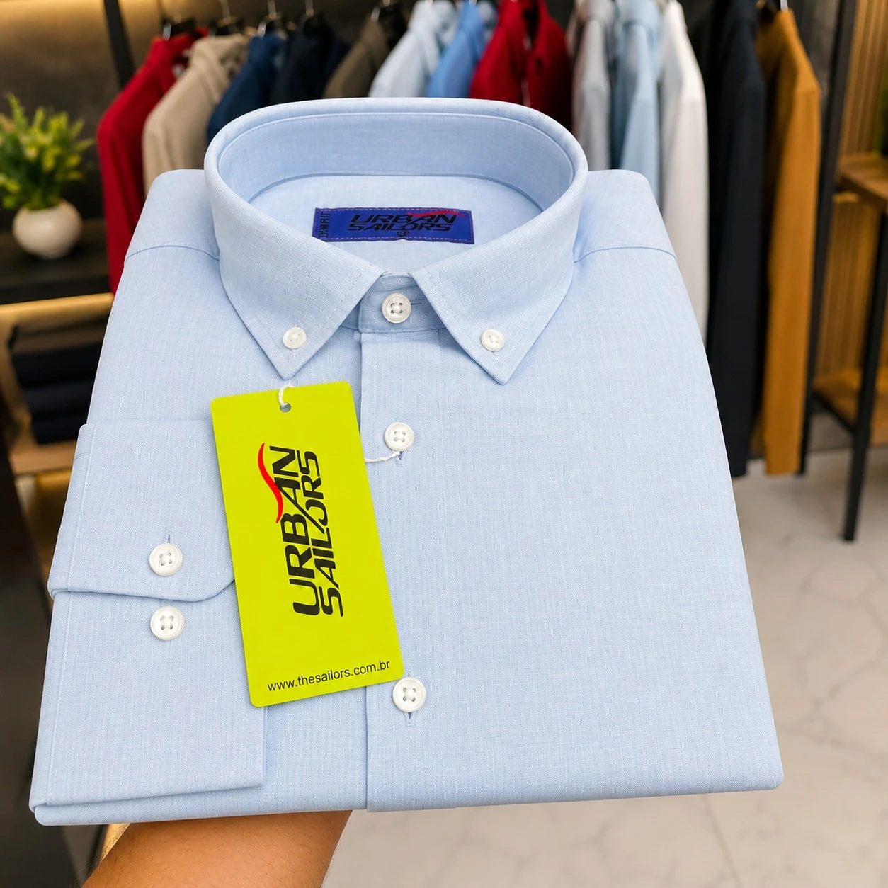 export shirt 100% cotton